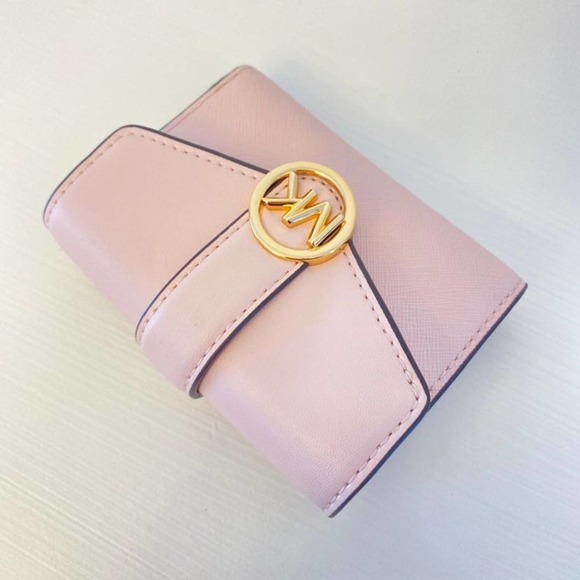 Michael Kors Handbags - Michael kors camen trifold wallet leather new